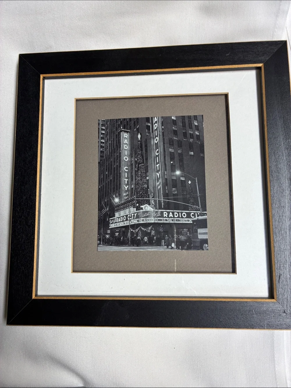 Framed Radio City Music Hall NYC Wall Art Photography by Wolodymyr Gritsik
